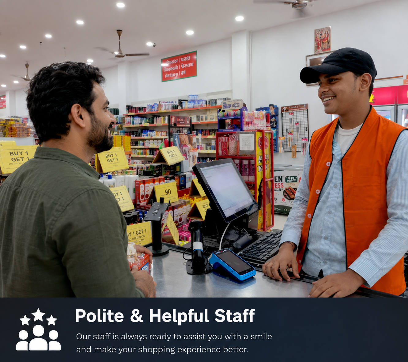 Polite & Helpful Staff Payal & Aditya Real Shop Photo